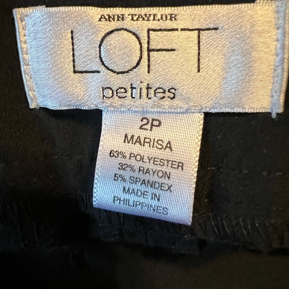 Ann Taylor Loft Black Bermuda Shorts Size: 2P MSRP: $89 - Picture 7 of 7